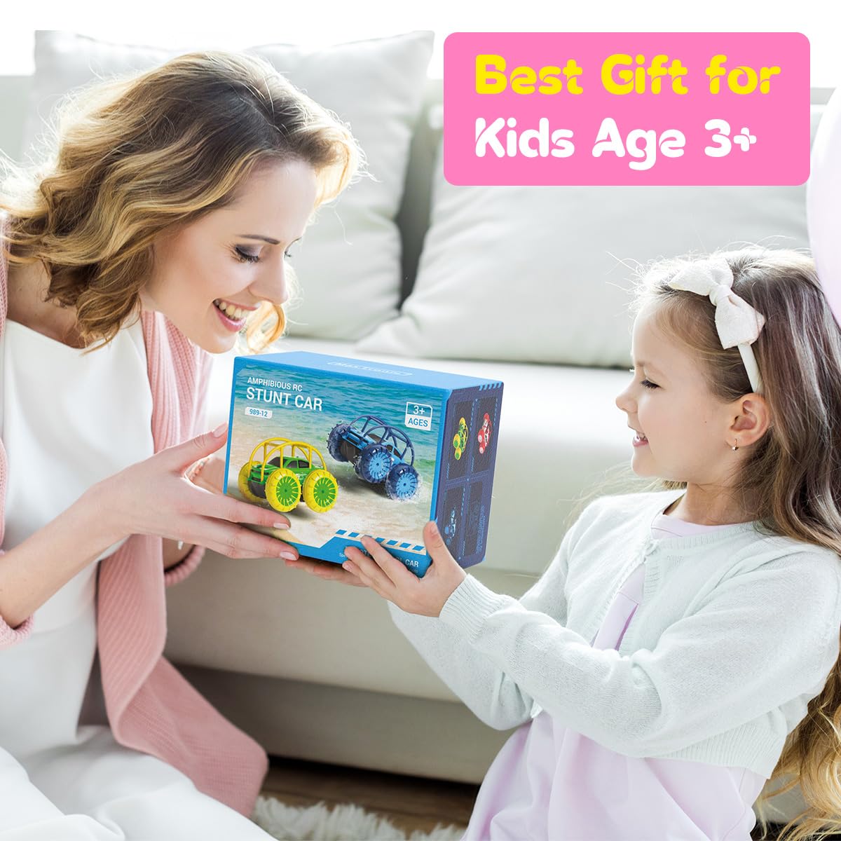 Zingzoom gift-ready amphibious RC car perfect for kids
