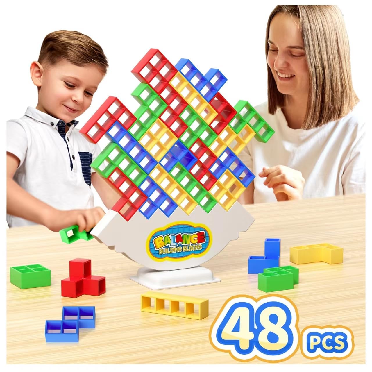 Ziogogco balance stacking blocks base for steady gameplay and easy setup