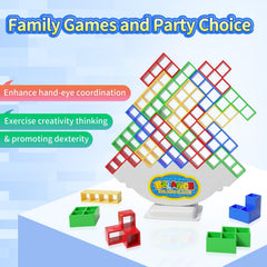 Ziogogco colorful stacking bricks show bright colors for engaging family play