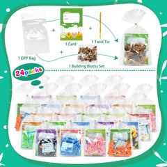 ZIOSINM transparent bags and twist ties for quick, tidy distribution.