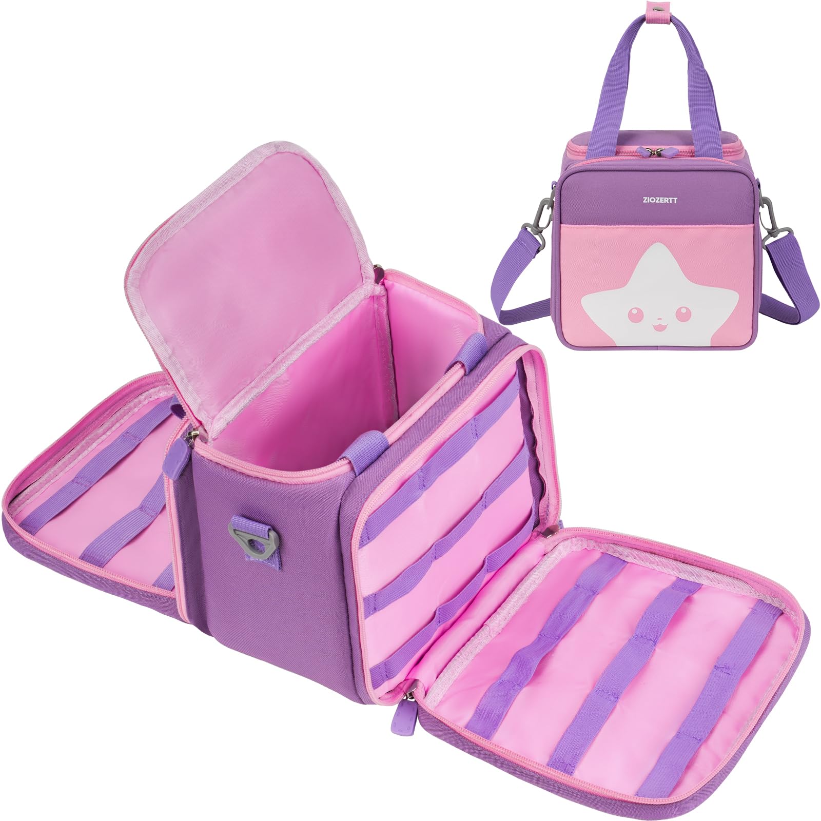 ZIOZERTT carrying case for Story Dream Machine with large capacity for books and characters