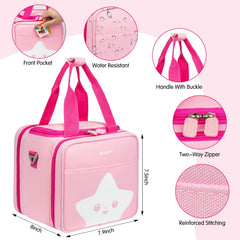 ZIOZERTT front pocket with elastic bands for small items.