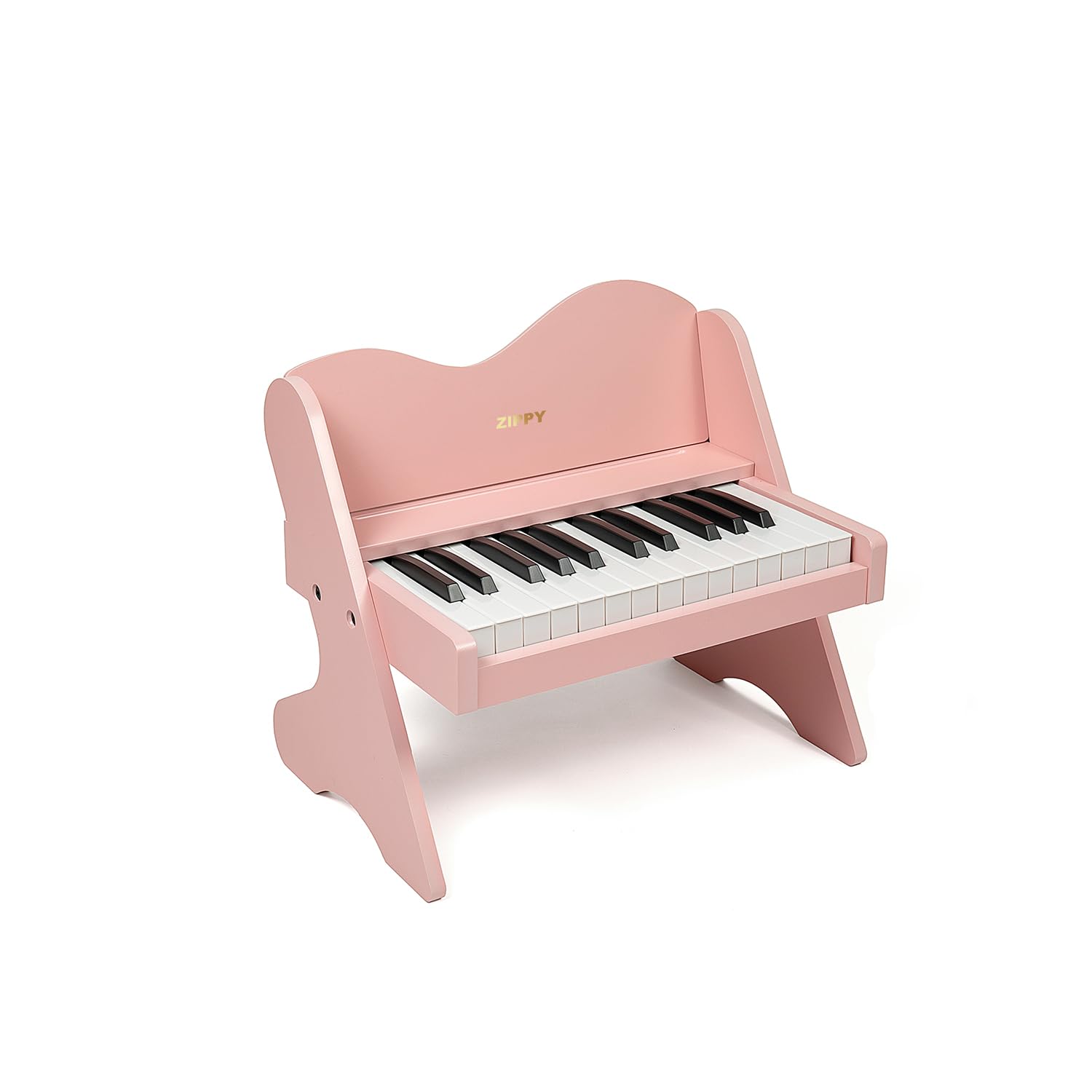 ZIPPY Kids Piano 25 keys pink, ideal starter instrument for little musicians.