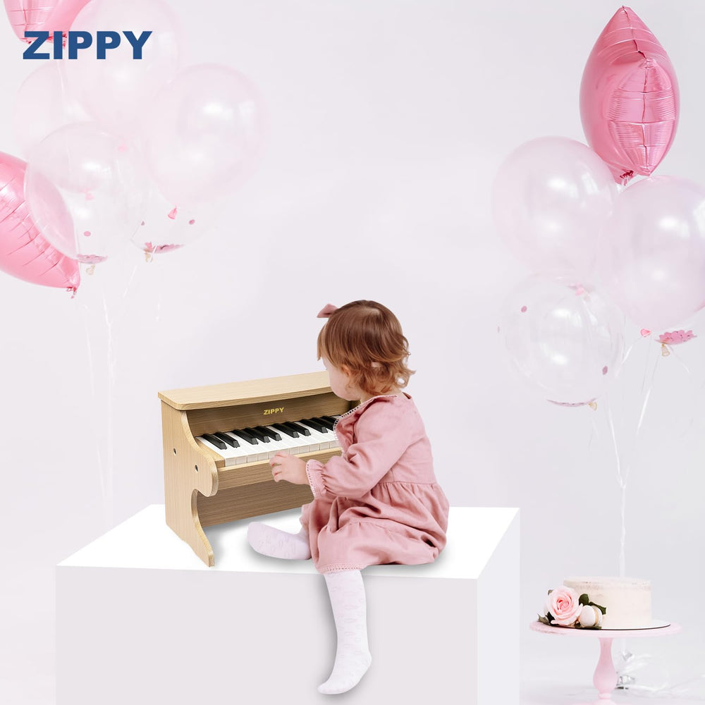 ZIPPY Kids Piano packaged as a delightful gift for toddlers and up.