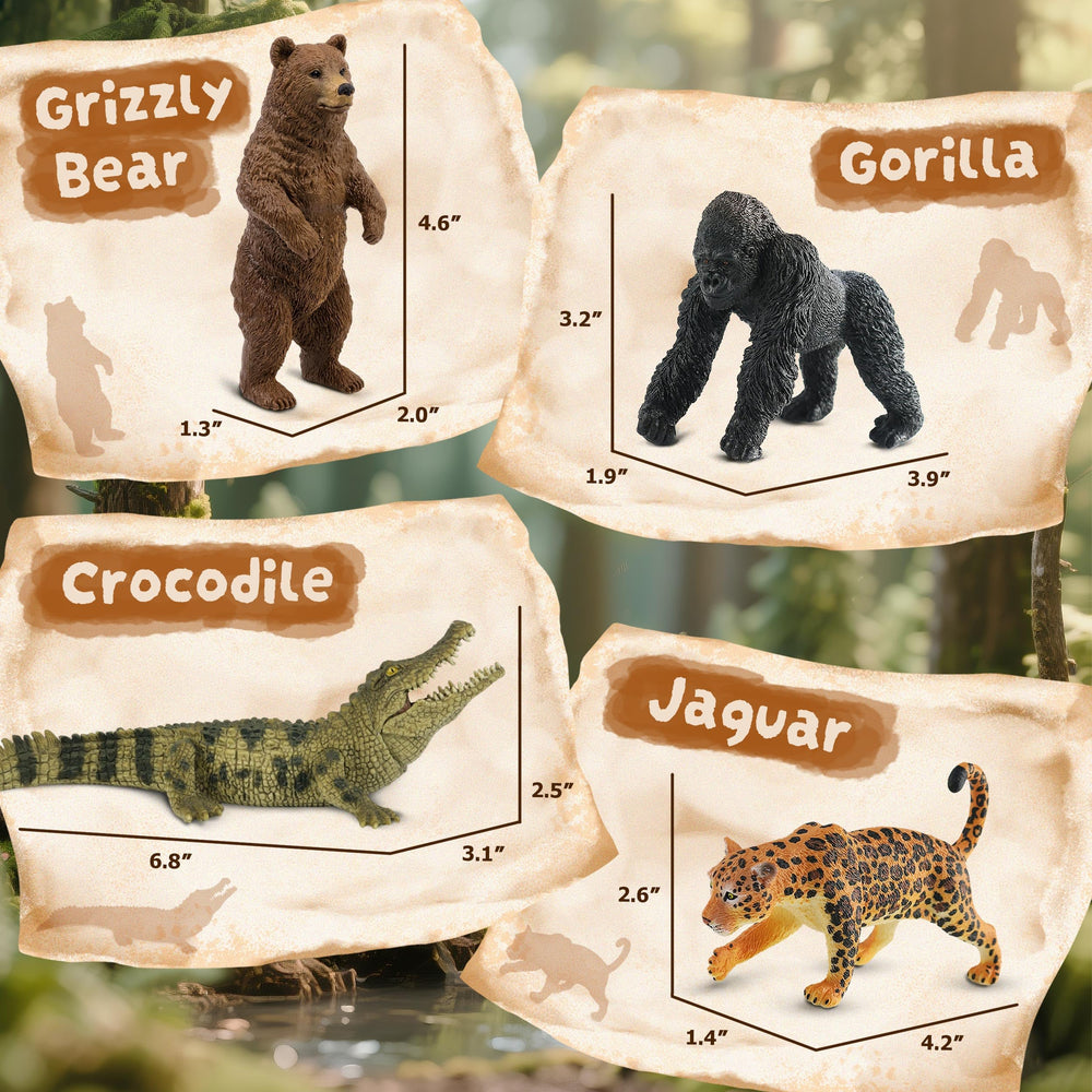 Zippytots crocodile figure for tactile play and curiosity