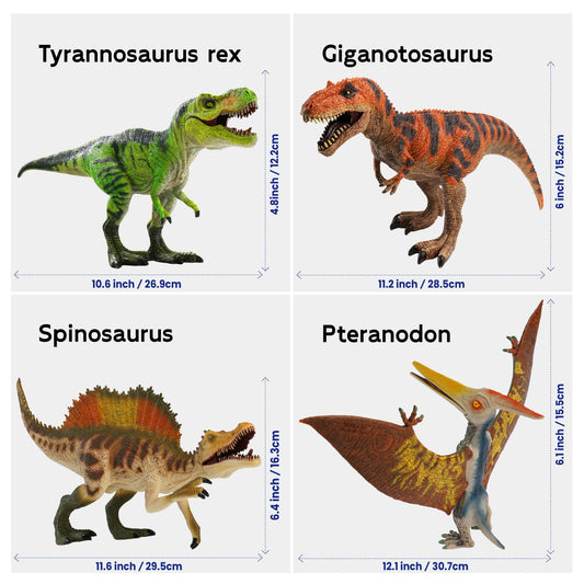 Zippytots Giganotosaurus figure with realistic detailing for adventurous storytelling.
