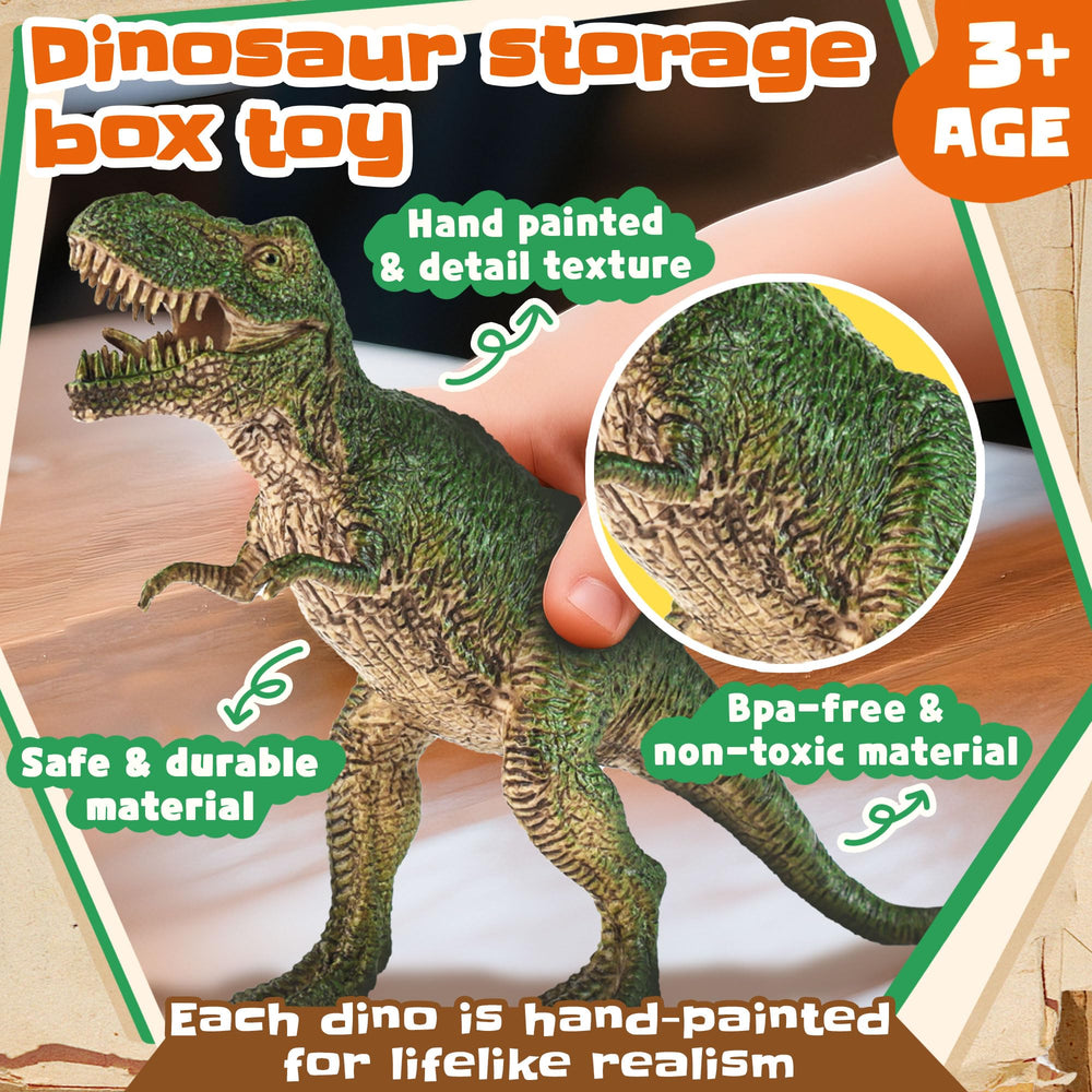 Zippytots lifelike colors and textures spark imaginative games about dinosaurs