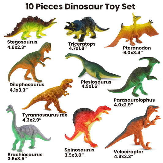 Zippytots Stegosaurus figure supports creative storytelling and fine motor skills