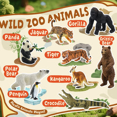 Zippytots gorilla figure for expressive storytelling and cognitive exploration
