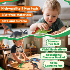 Zippytots learning booklet adds fun facts, turning playtime into a quick prehistoric journey