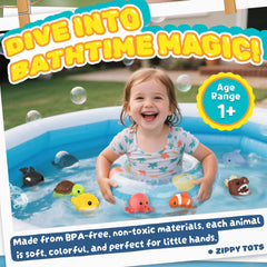 Zippytots crab bath toy ideal for water-table fun