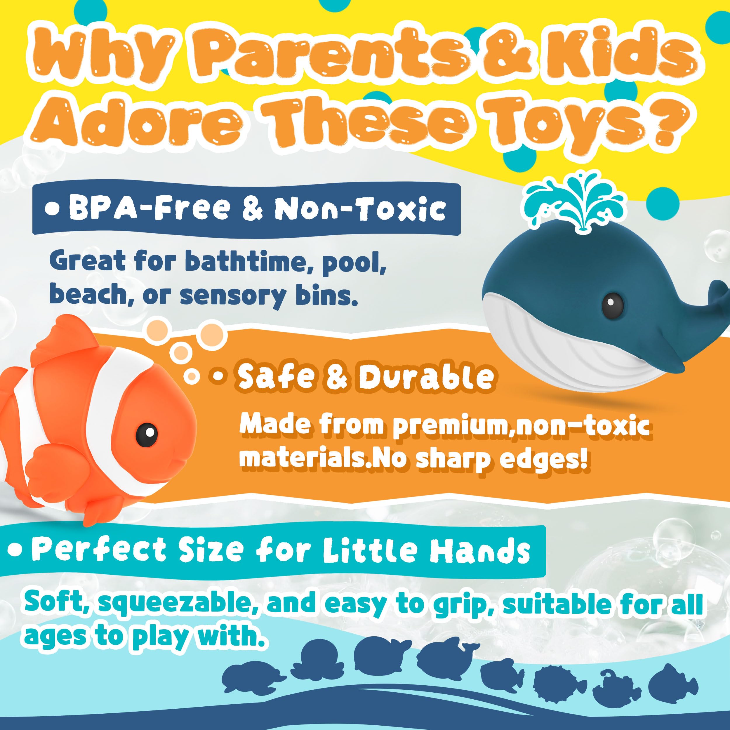 Zippytots seahorse bath toy versatile for pools and tubs