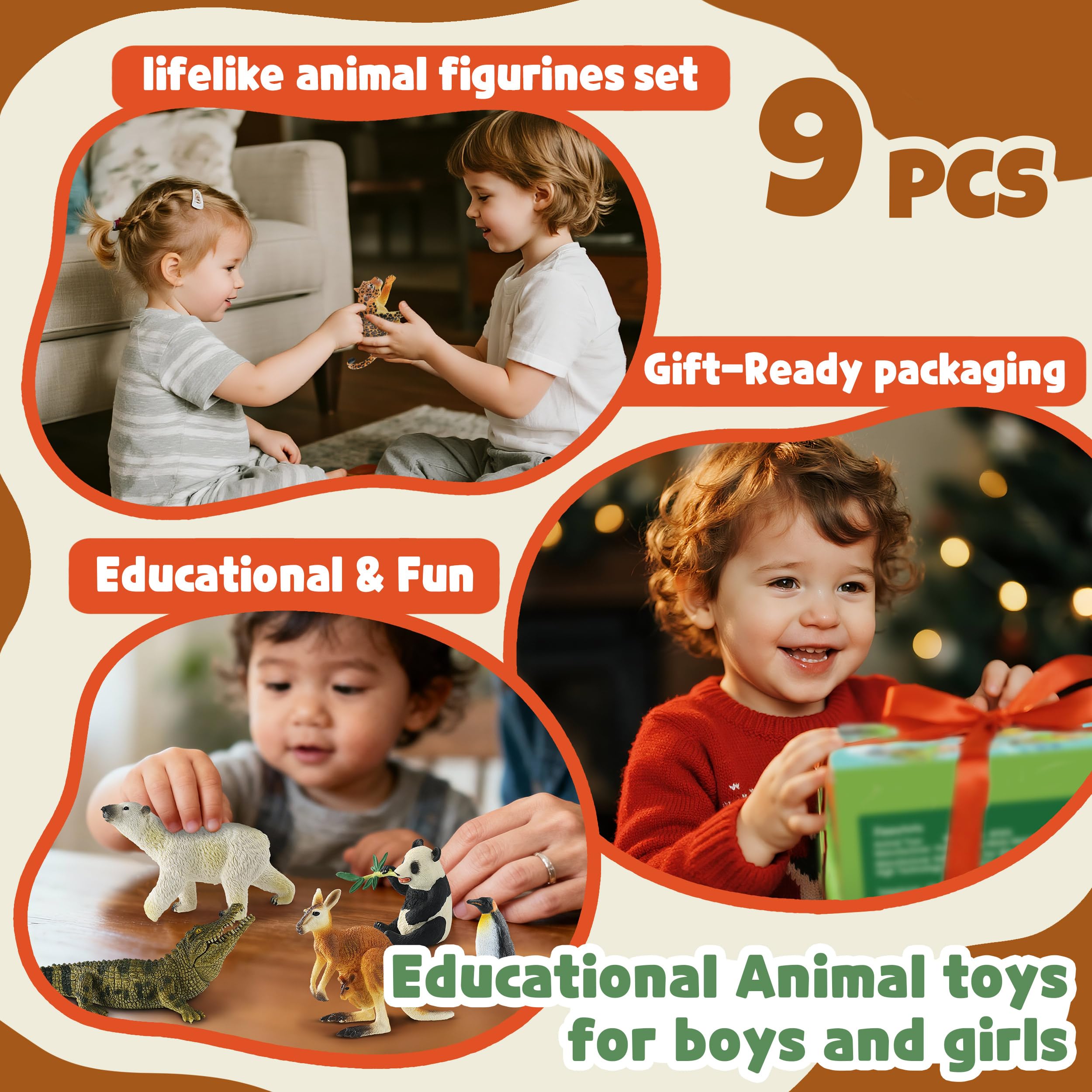 Zippytots penguin figure for cold-climate exploration and role-playing