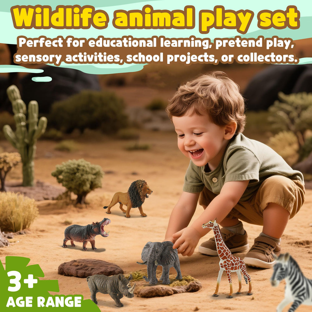 Zippytots safari lion figure designed for sturdy toddler playtimes