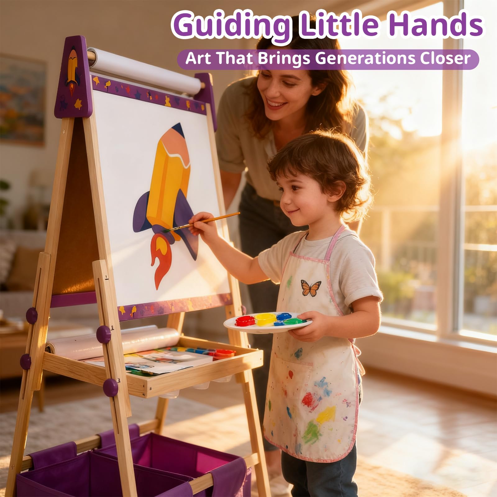ZippyZebra 95-piece accessory kit jumpstarts creative projects.
