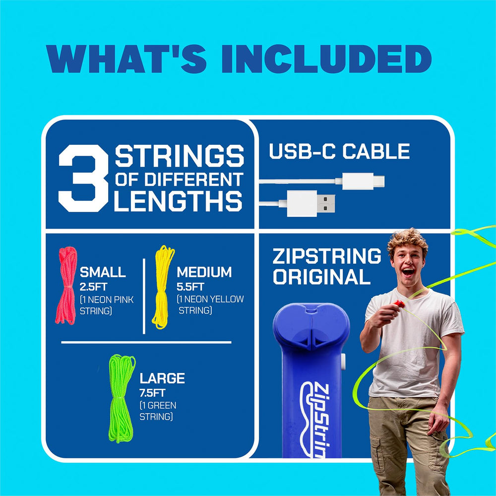 ZipString Original packaging varies while remaining ready to play