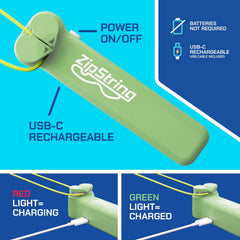 ZipString Original pocket-sized companion enables on-the-go entertainment.