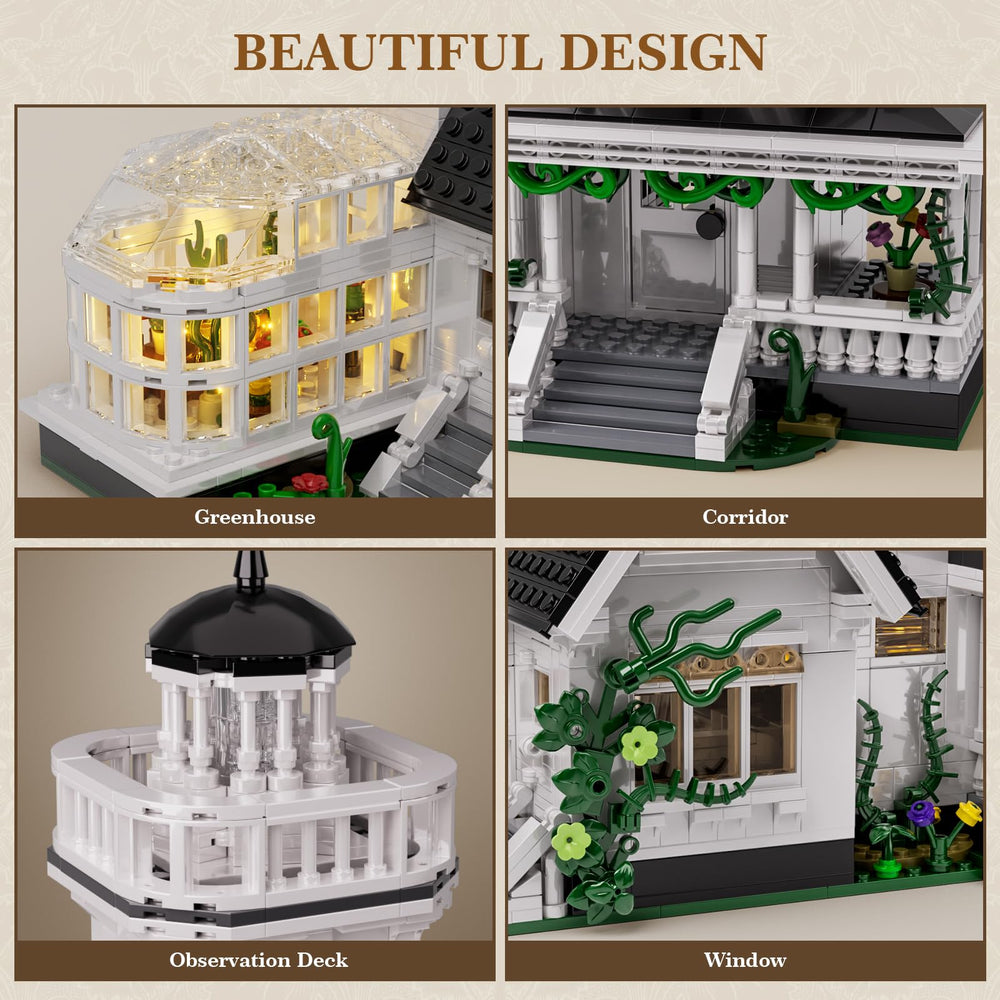 ZIQILIGHTING Magic House daughters' bedroom and greenhouse for layered storytelling