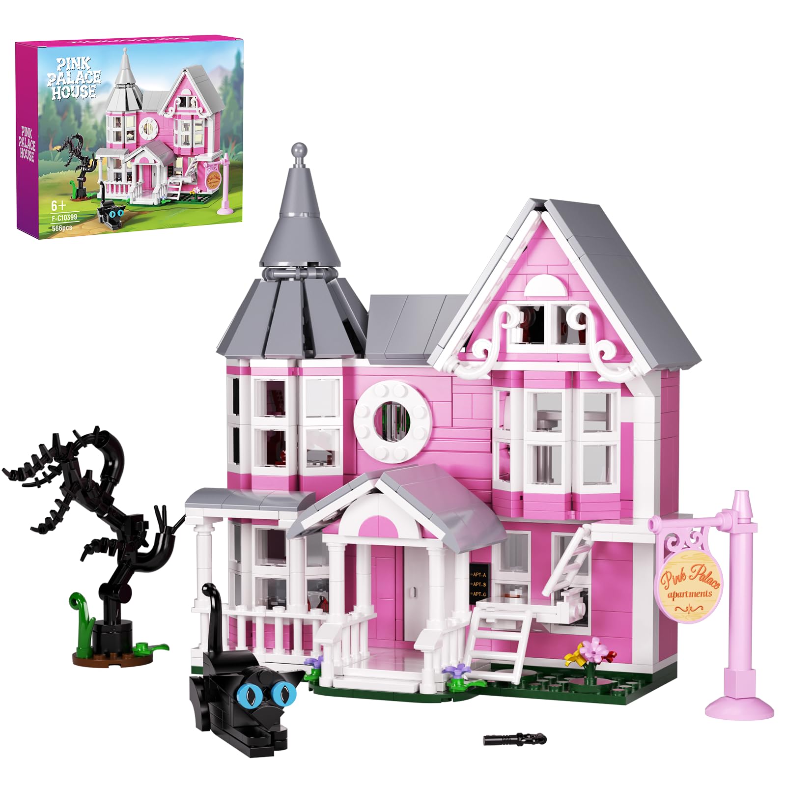 ZIQILIGHTING Pink Palace exterior showcases iconic movie-inspired design for display