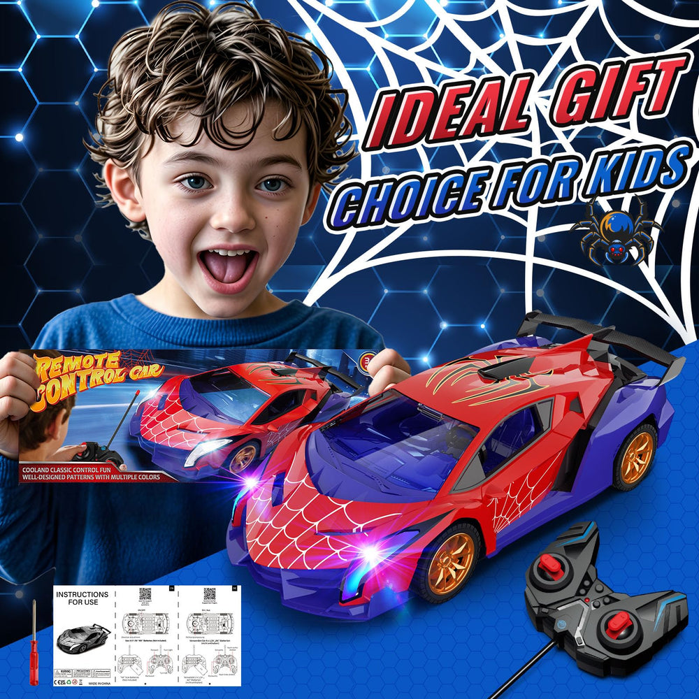 ZIROKAY Spider RC car bold spider patterns make it a standout gift.