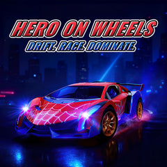 ZIROKAY Spider RC car tail drift enables smooth spins during play.