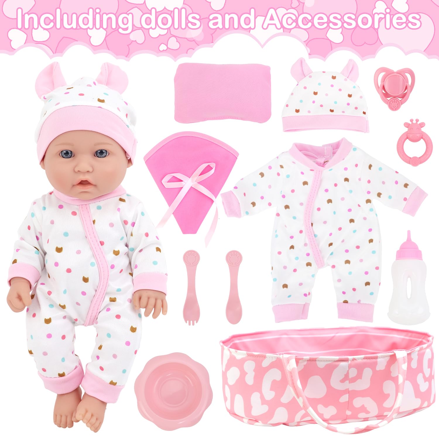ZITA ELEMENT baby doll carrier bassinet for easy pretend transport