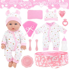 ZITA ELEMENT baby doll carrier bassinet for easy pretend transport