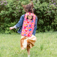 ZITA ELEMENT butterfly carrier case includes sunglasses and hair clip for pretend play