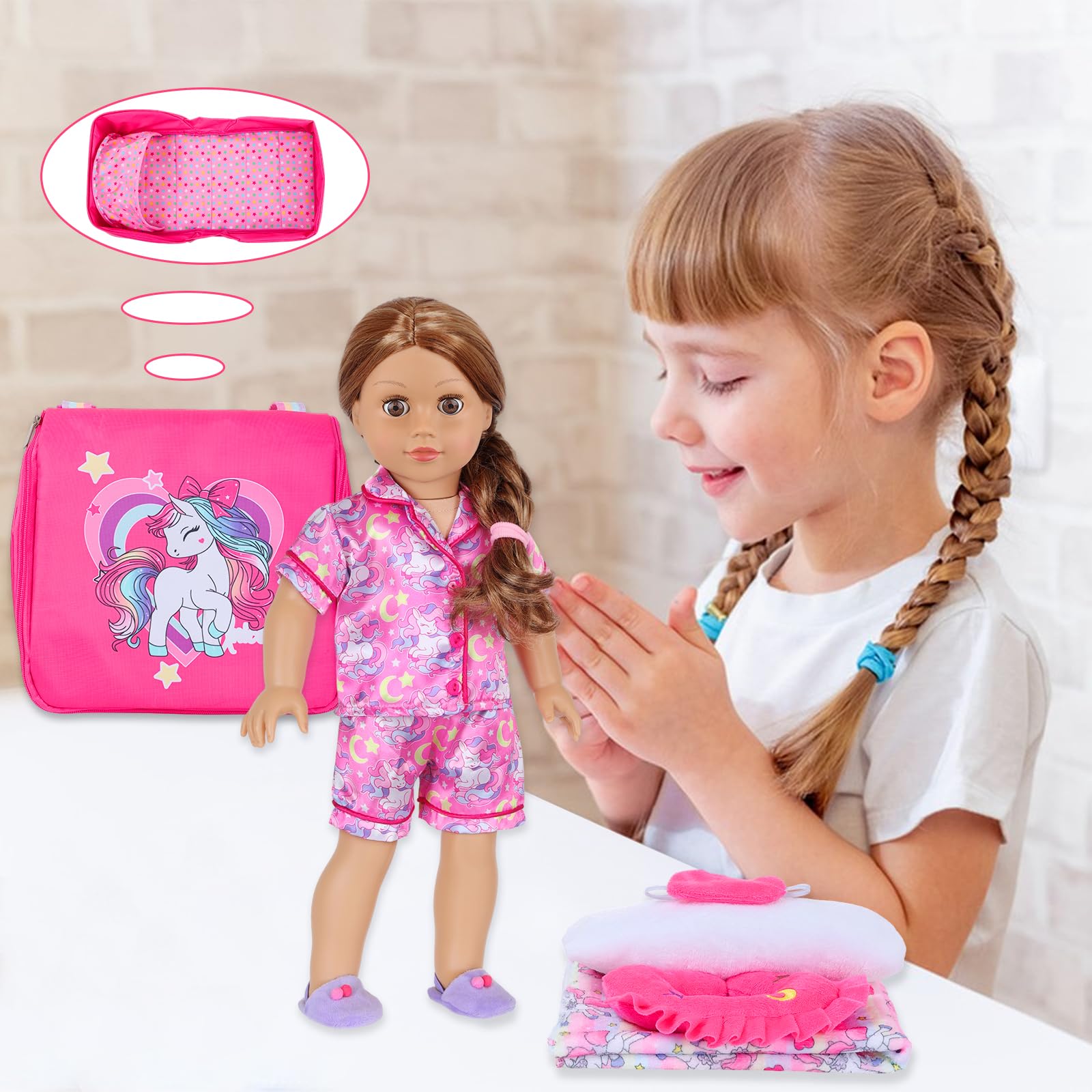 ZITA ELEMENT compact design makes travel to sleepovers easy and organized.