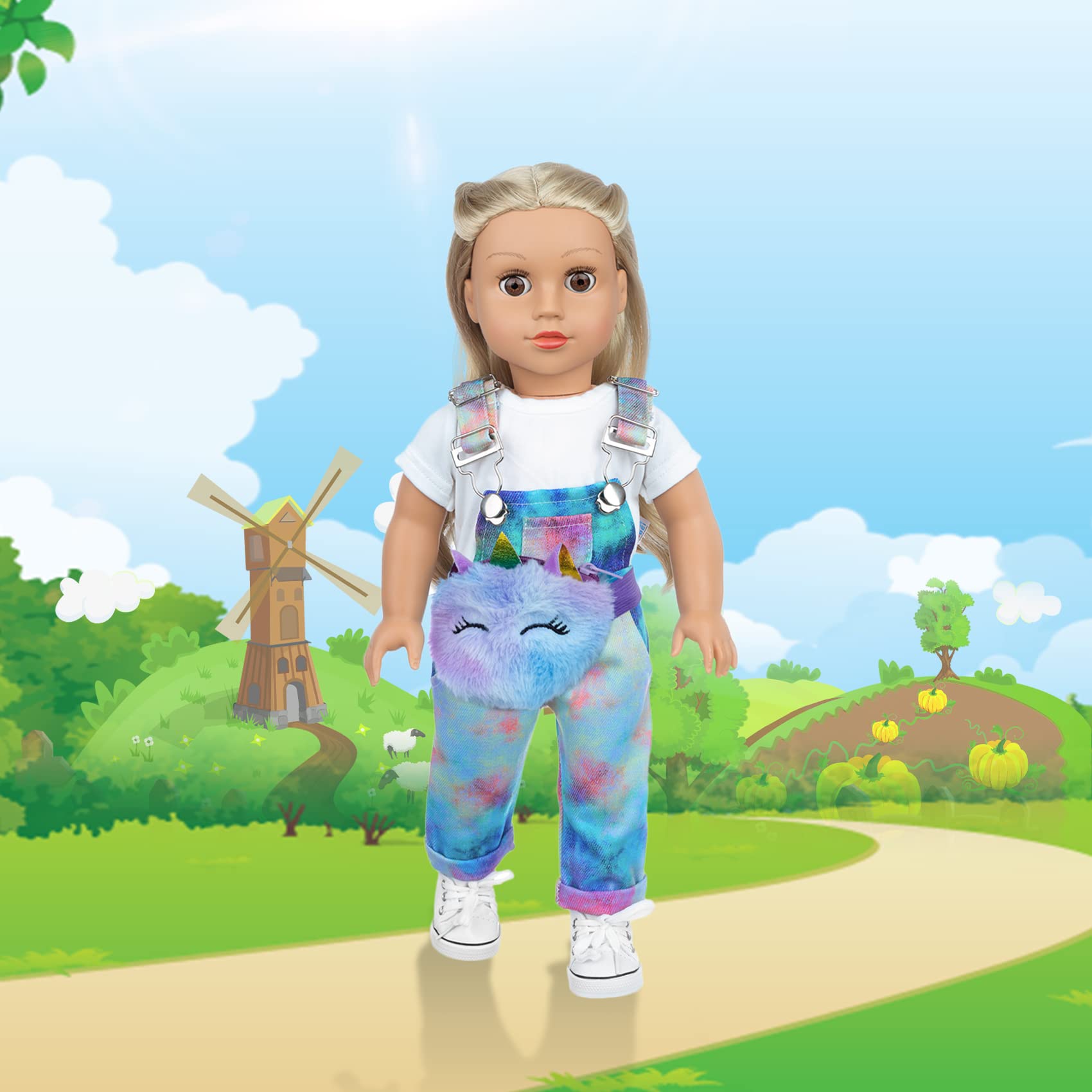 Zita Element doll accessories packaging, organized mini set