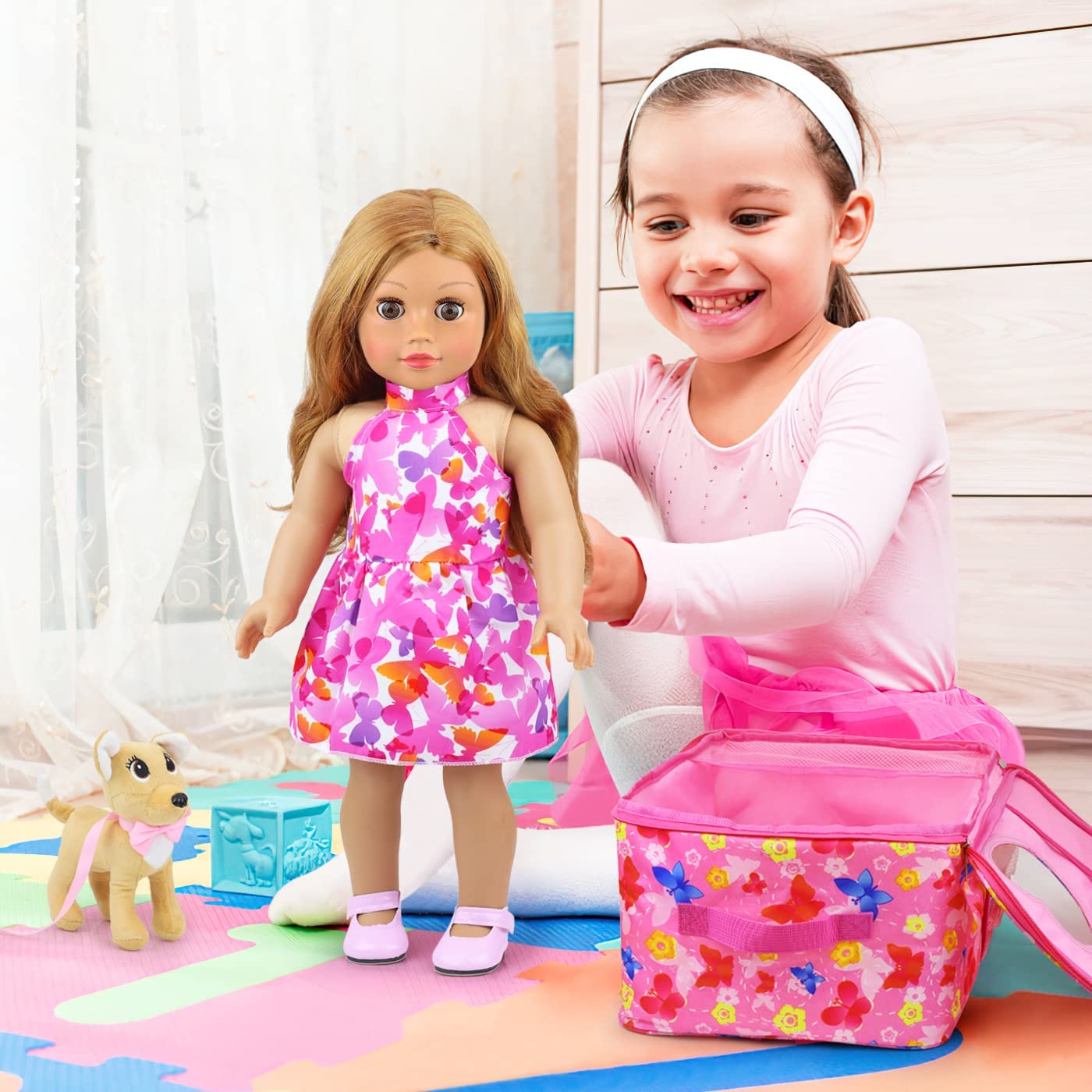 ZITA ELEMENT included doll shoes for complete dress-up looks