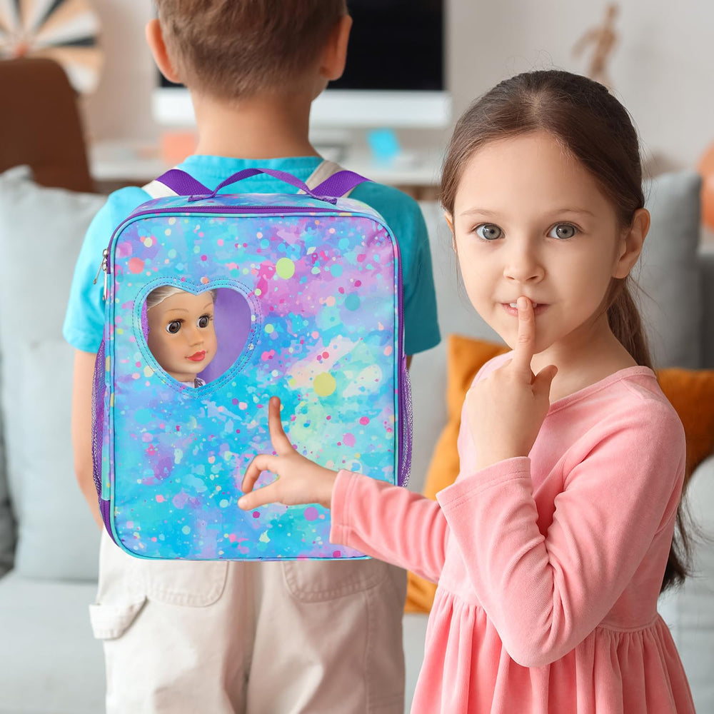 ZITA ELEMENT doll toy cell phone and shoes complete the travel-ready look.