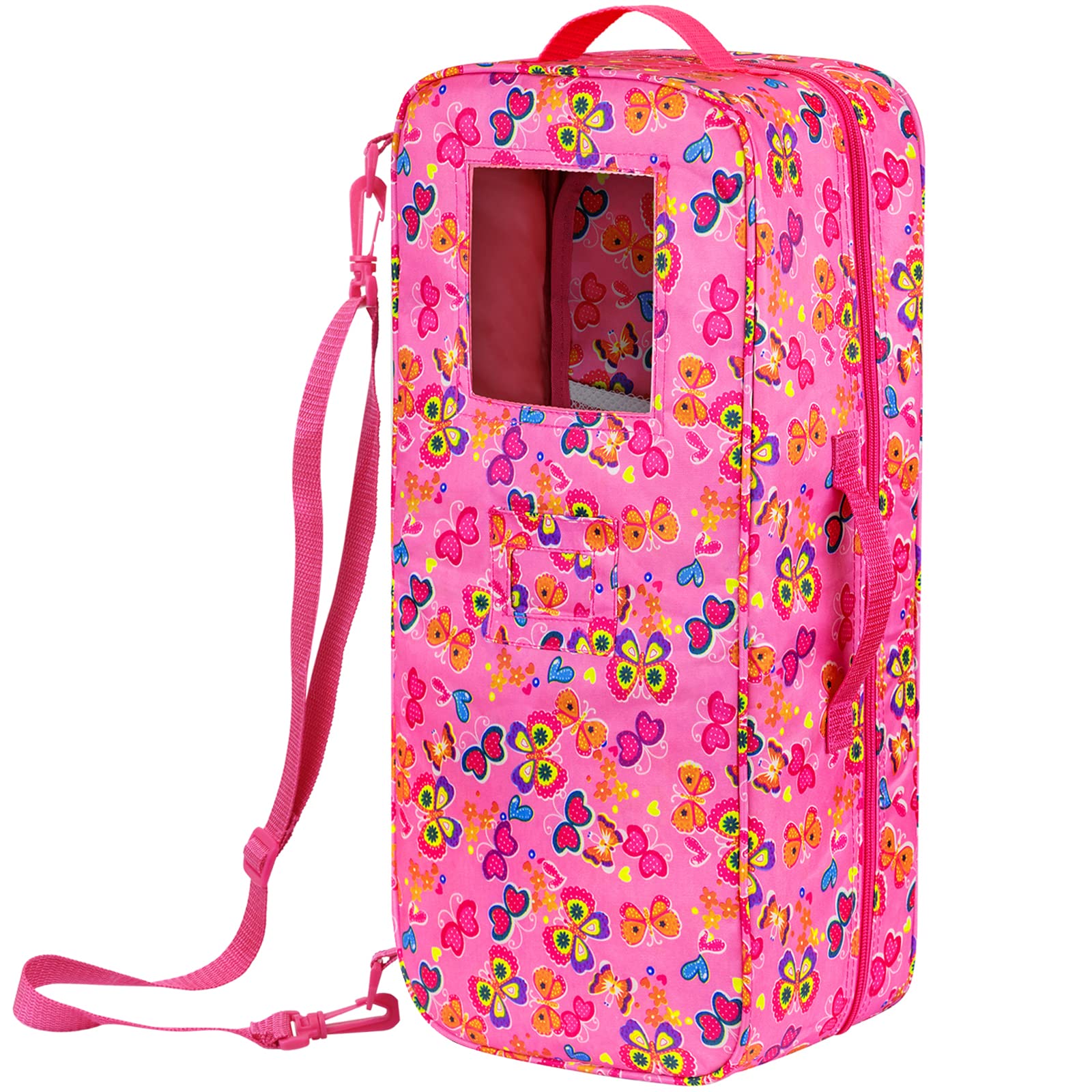 ZITA ELEMENT doll travel carrier case crossbody keeps dolls accessible on the go