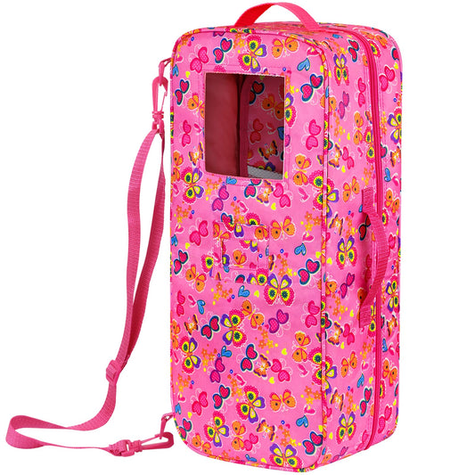 ZITA ELEMENT doll travel carrier case crossbody keeps dolls accessible on the go