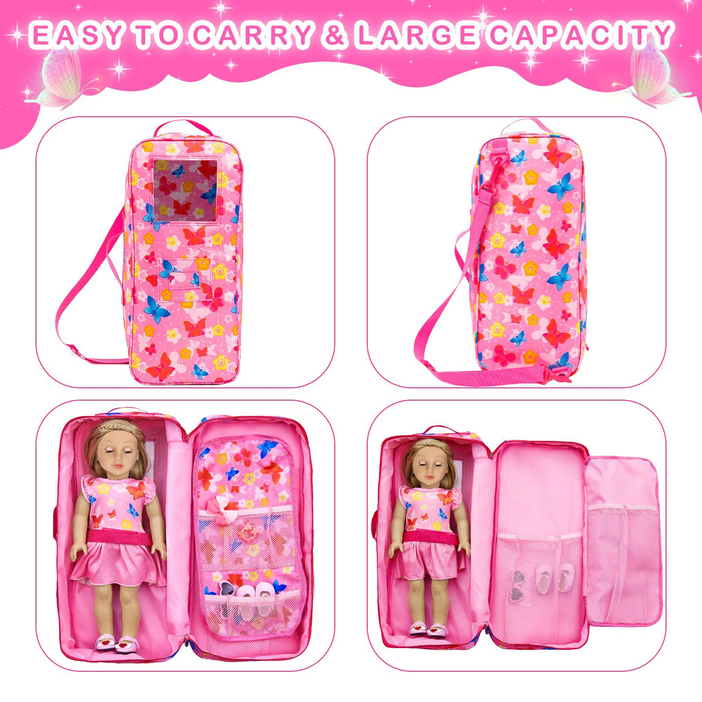 ZITA ELEMENT 18-inch doll outfit set includes dress and cushion for styling