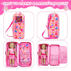ZITA ELEMENT 18-inch doll outfit set includes dress and cushion for styling