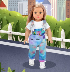 Zita Element toy laptop for dolls, pretend tech accessory