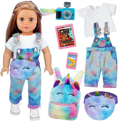 Zita Element T-shirt for 18-inch doll, easy mix-and-match playwear