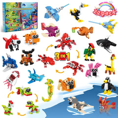 Zitetbolo 22-pack animal blocks ideal for kids' party favors.
