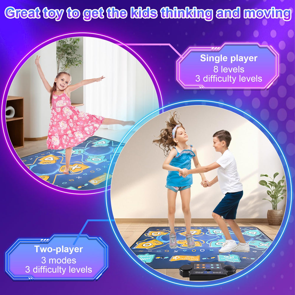 Zitranse dance mat folded for easy storage and portability during gatherings