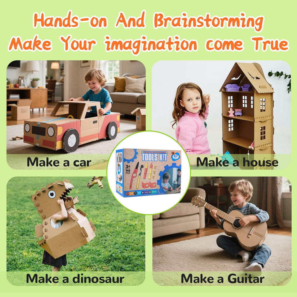 Zitranse cut-resistant gloves provide extra protection during cardboard projects.