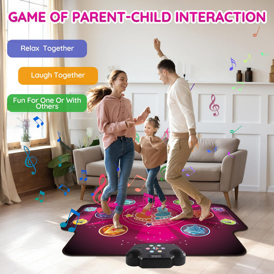 Zitranse dance pad showing Bluetooth connectivity for music pairing