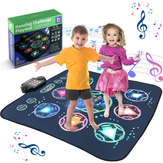Zitranse Dance Mat with LED lighting for vivid party visuals.