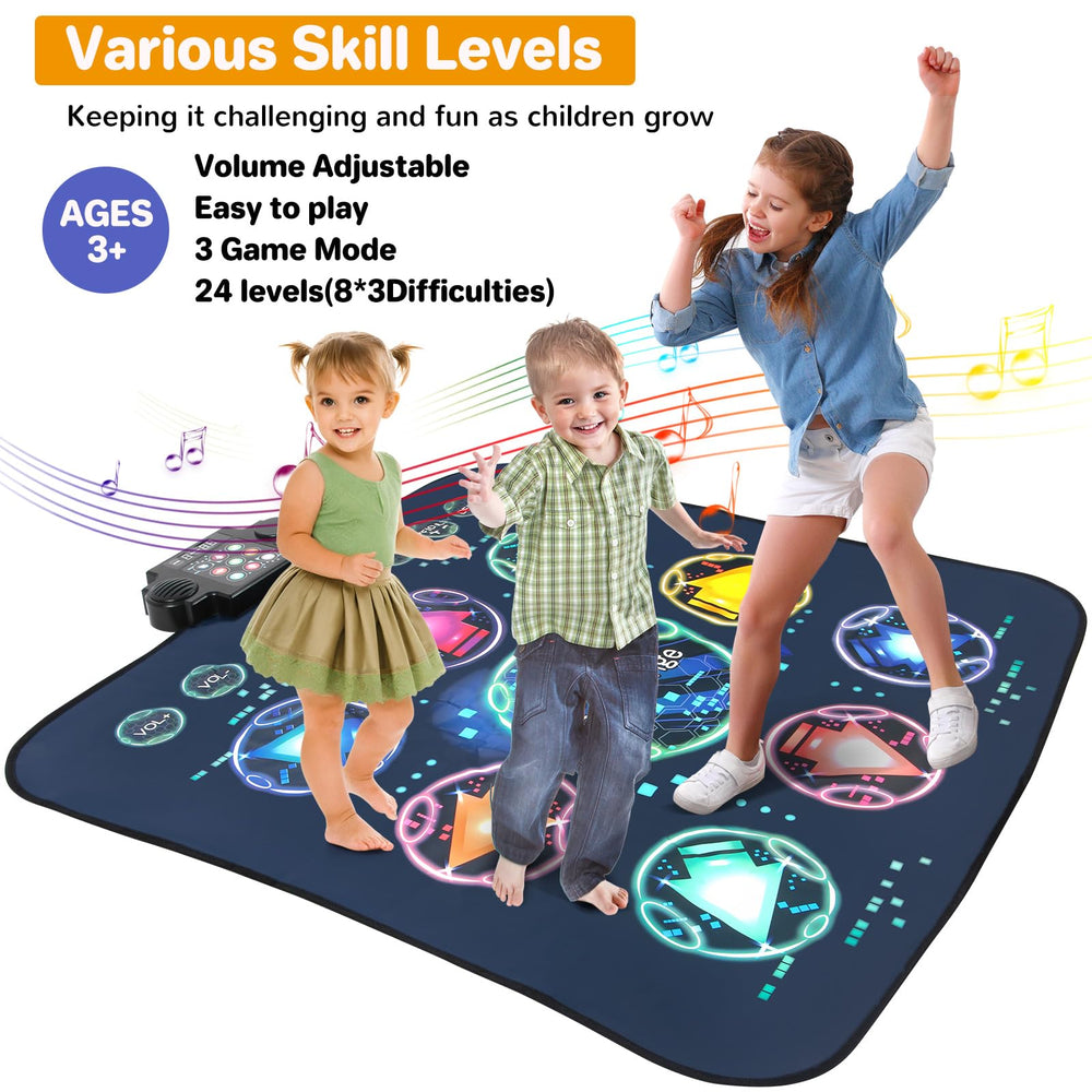 Zitranse Dance Mat highlighting soft padding for comfortable play.