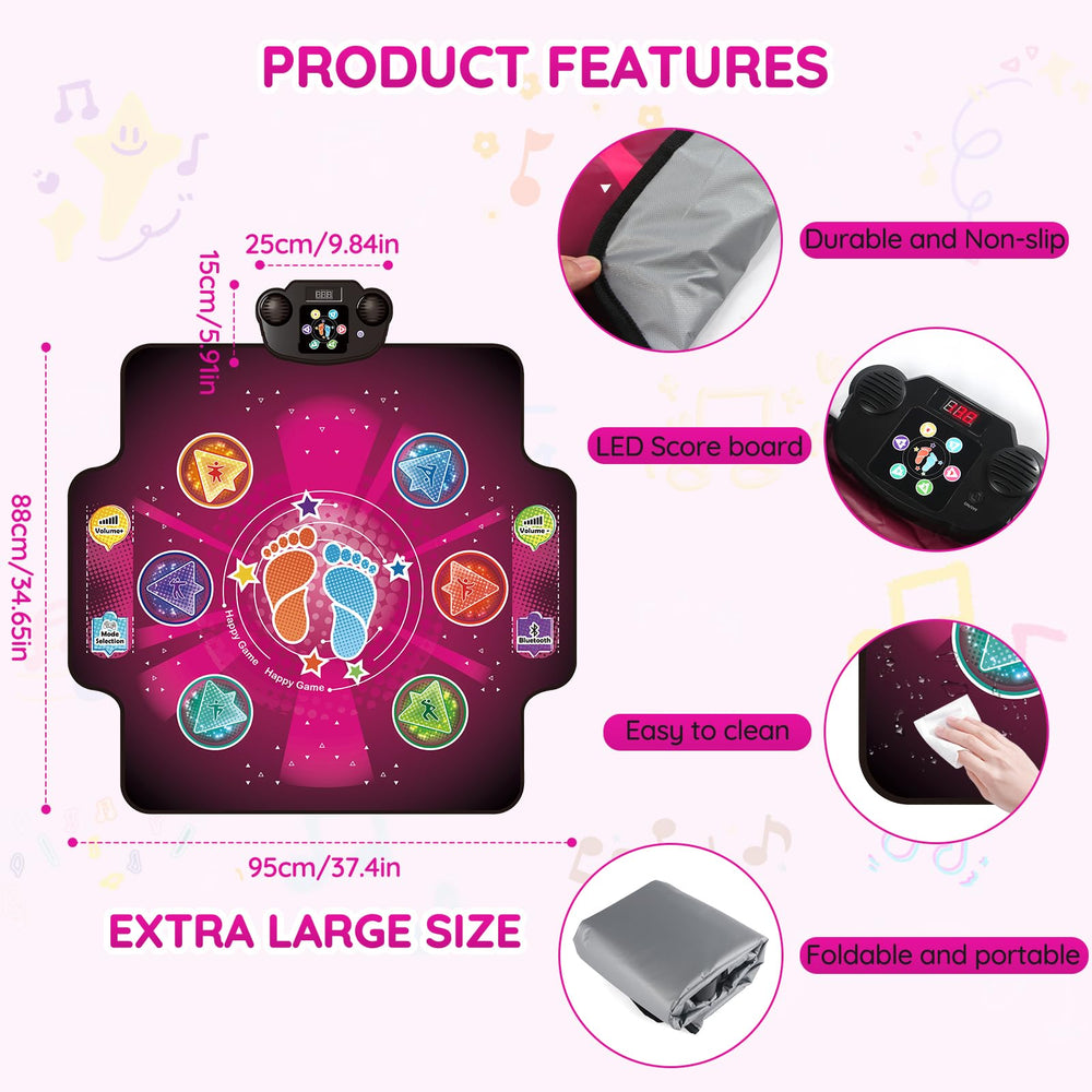 Zitranse dance pad suitable for indoor and outdoor play