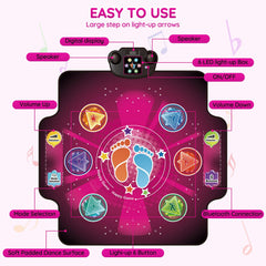 Zitranse non-slip durable surface for active dancing
