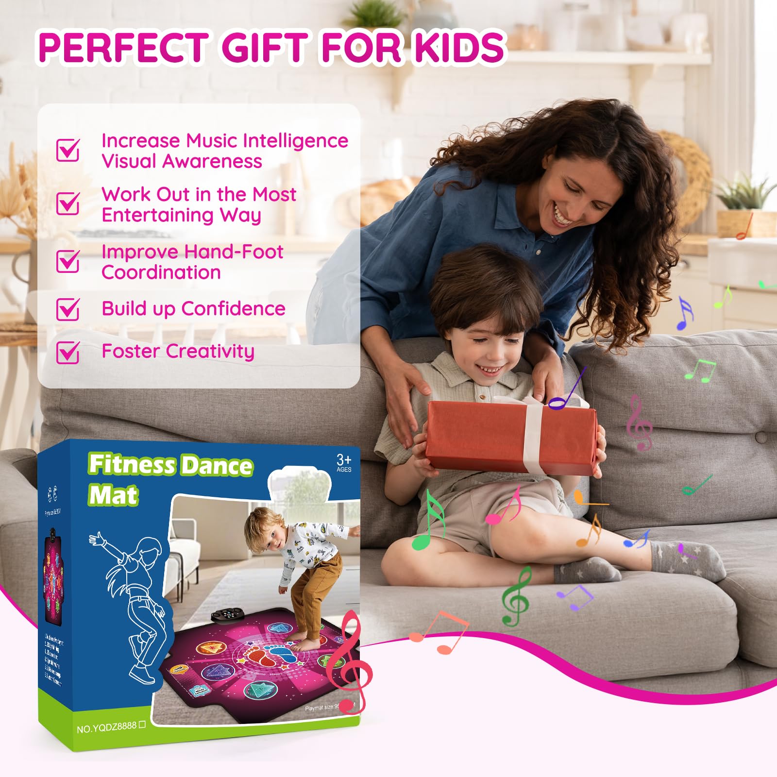 Zitranse portable foldable dance mat ready for travel