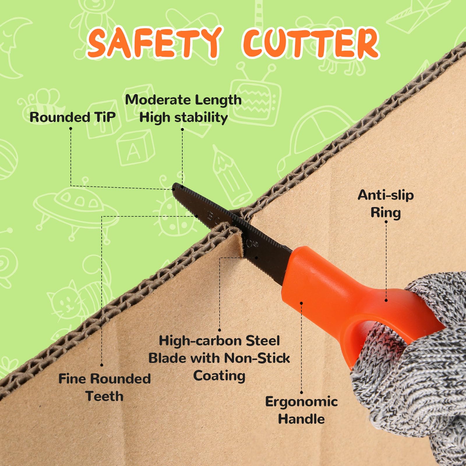 Zitranse durable plastic tools deliver sturdy performance without mess.