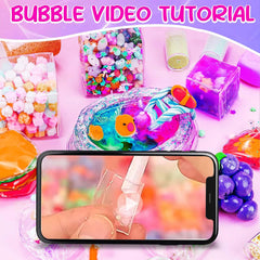 ZiZa Nano Tape Bubble Kit DIY guide illustrating step by step creativity
