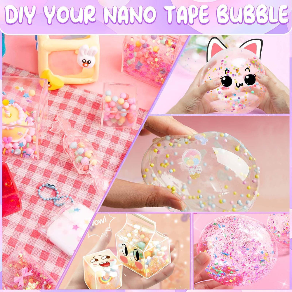 ZiZa Nano Tape Bubble Kit DIY squishy maker inspires imaginative crafts